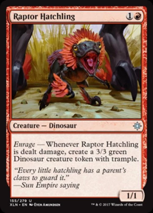 Raptor Hatchling -Foil Near Mint MTG Ixalan - Image 1 of 1