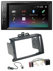 Pioneer DAB MP3 2DIN Bluetooth USB Autoradio für Hyundai i20 09-12 schwarz - Bild 1 von 9