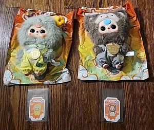 (2×) Baby three Plush Doll Blind Box The Chinese Zodiac-Pendant Toys-Exact Shown - Picture 1 of 11
