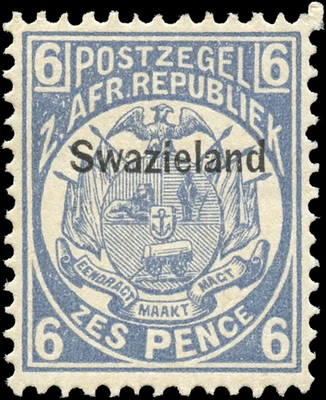 Swaziland Scott #4 MH F-VF Stamp Foto 1 de 2