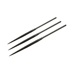 Single VALUE Needle File Jewellers Tool 12mm - 18mm Round Triangle Square etc - Picture 1 of 17