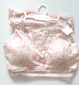Jessica Simpson 3-teiliges Set Bralette mit flirty Tangas UVP 48,00 $ - Bild 1 von 14