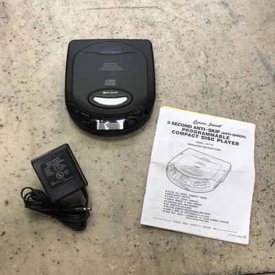 Vintage 1997 Lenoxx Sound Portable CD Player - Model CD-75 - Turns On No Read - Image 1 of 4