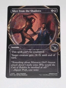 Slice from the Shadows (Showcase) #301 Murders at Karlov Manor NM - Picture 1 of 2