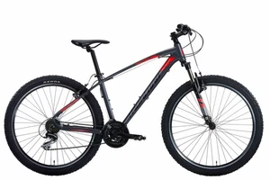 MTB Montana Urano 27.5 TY-300 21V Grigio Rosso - Foto 1 di 1