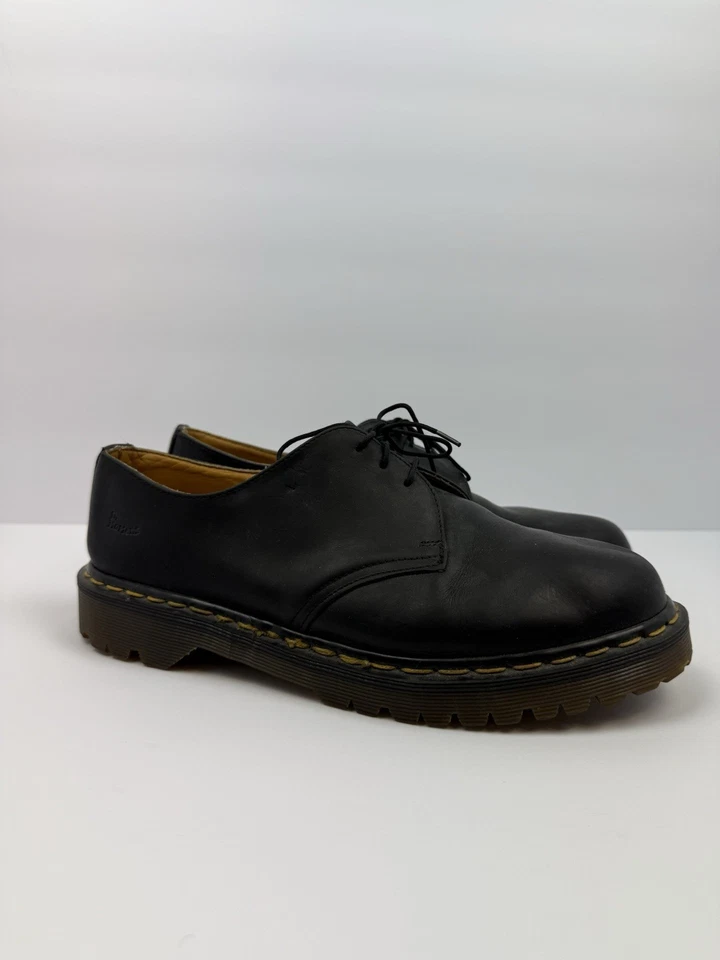 Dr. Martens 1461/59 Made in England Size 9 – Vintage Y2K Grunge Leather Shoes - Image 1 of 4