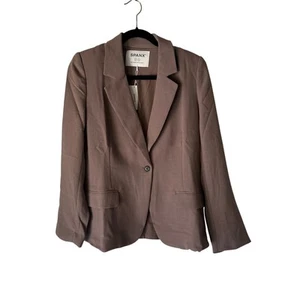 Spanx The Perfect Blazer Women’s M Brown Stretch Jacket Career NWT - Picture 1 of 8