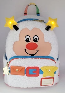 Loungefly Rainbow Brite Twink Plüsch Cosplay Leucht Mini Rucksack NEU - Bild 1 von 14