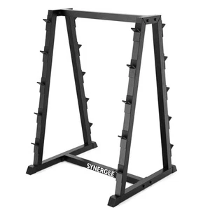 Fixed Barbell Storage Rack for Straight & Curl Bars. Organizes Fixed Barbells... - Picture 1 of 7