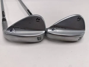 TaylorMade Milled Grind 3 Raw Chrome Wedge Set 56* 14 | 60* 12 DG S200 RH - Picture 1 of 7