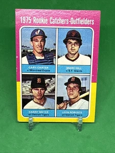 1975 Topps Baseball #620 Gary Carter, Marc Hill, Danny Meyer, Leon Robert’s - Imagen 1 de 10