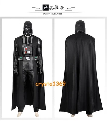 Custom Made Darth Vader Cosplay Costume Star Wars Outfit Adult Halloween Cosplay - Image 1 of 4