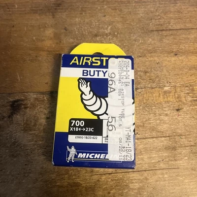 Bicicleta de Carreras de Carretera Michelin Airstop Butyl Tube 700x18-23c Años 70 80 De Colección NOS Foto 1 de 4