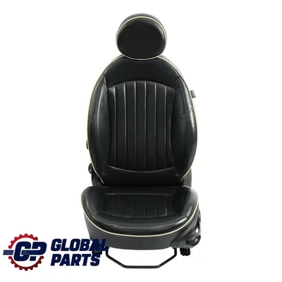 Mini Cooper One R55 R56 Front Seat Heated Sport Black Leather Lounge Left N/S - Image 1 of 4