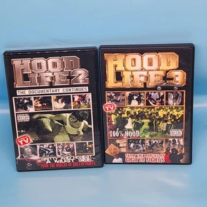 Hood Life 2 & Hood Life 3 DVD Bundle The Documentary Continues Rare Hard to Find - Picture 1 of 7
