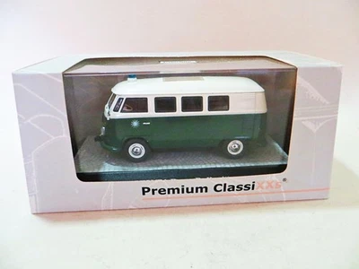 Premium ClassiXXs 13852 'VW T1 BUS/VAN POLIZEI / POLICE' 1:43. MIB/BOXED — 第 1/4 张图片