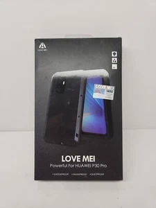 Love Mei Waterproof Case Huawei P30 Pro rain-free Tempered Glass Powerful White - Picture 1 of 6