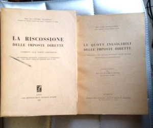 LOTTO LA RISCOSSIONE DELLE IMPOSTE DIRETTE - LE QUOTE INESIGIBILI come da FOTO - Picture 1 of 1