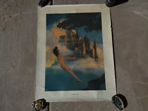 Grande stampa litografica vintage "Dinky Bird" Maxfield Parrish decorazione artistica fantasia - Foto 1 di 7