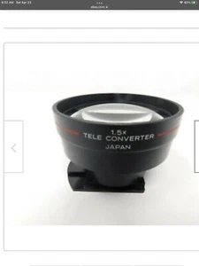 Minolta-Camera Lens -minolta teleconverter 1.5 - Picture 1 of 1