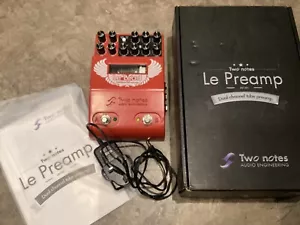 Two Notes Le Lead - Pure Tube Preamp + DI + MIDI + Headphone Amp - Picture 1 of 8