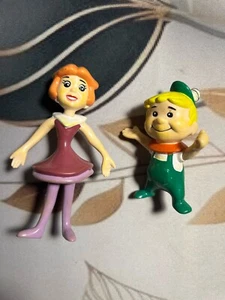 Vintage_1992_The Jetsons_Jane & Elroy_Bendable_Figures_Just Toys_C00L_cHECK iT_ - Picture 1 of 10