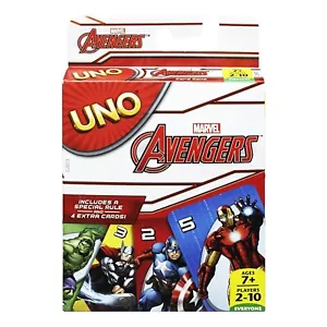 Marvel Avengers UNO Card Game Brand new sealed package Mattel Games - Picture 1 of 4