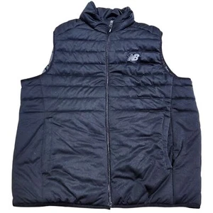New Balance Black Puffer Tech Vest. Sz. L - Picture 1 of 9