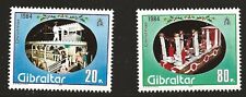 Gibraltar Scott #469-70, Singles 1984 Complete Set FVF MNH