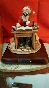 LIMITED EDITION Emmett Kelly, Jr. Spirit of Christmas IV # 1761 von 3500 - Bild 1 von 10