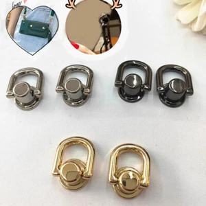 Bag D Ring Srew Anchor Gusset Hanger Clamps Edge Link Hardware Supplies ɞ - Picture 1 of 15