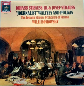 Johann Strauss Jr., Josef Strauss – Journalist Waltzes And Polkas Vinyl Record - Imagen 1 de 2
