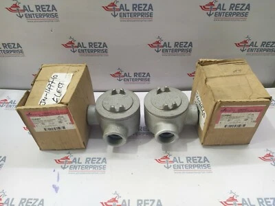 COOPER CROUSE HINDS GUAM47 CONDUIT OUTLET BOX WITH COVER - Image 1 of 4