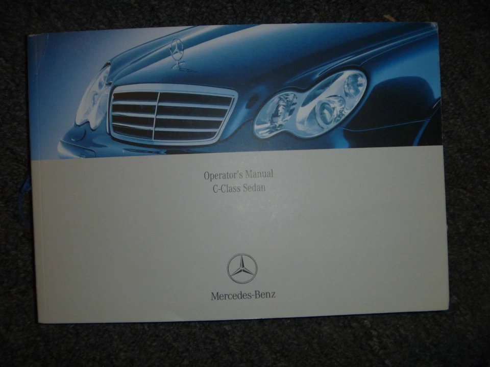 Mercedes Benz Clase C C230 C280 C350 2007 sedán 4Matic manual del operador del dueño xo Foto 1 de 1