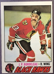 1977-78 O-Pee-Chee #156 J.P. Bordeleau Chicago Blackhawks - Picture 1 of 1