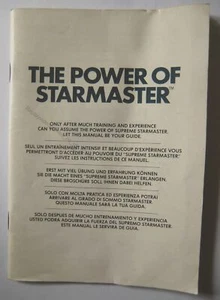 Folleto de instrucciones 51062 - El poder de Starmaster - Atari 2600 / 7800 (1982) - Imagen 1 de 1