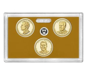 2016 S PRESIDENTIAL President Dollar 3 Münzen ohne Zertifikat aus Proof Set 16RG - Bild 1 von 1