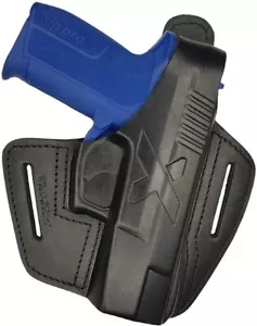 B22 Leather Holster fits Sig Sauer Sig Pro 2022 black VlaMiTex - Picture 1 of 5