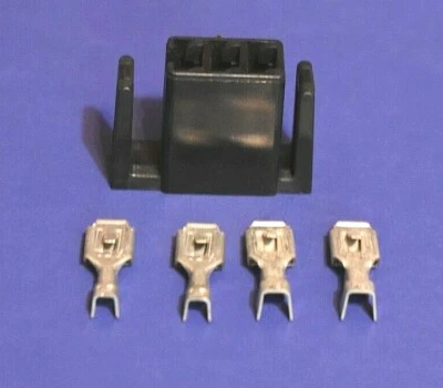 HEI DISTRIBUTOR WIRING HARNESS COIL MODULE CONNECTOR SHELL & TERMINALS  - Image 1 of 4