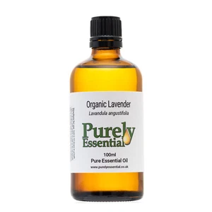 Organic Lavender Essential Oil Certified Pure Natural Organic 10ml 50ml 100ml - Picture 1 of 5