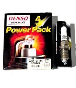 New Denso Spark Plug Power Pack 3009#4 / Q20R-U11#4 Resistor 4 Pack - Picture 1 of 2