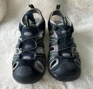 Croft & Barrow Sport Sandalen Wasser geschlossene Zehe Bungie Tie schwarz Gr. 9 Herren - Bild 1 von 9