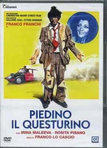 1 DVD Movie FRANCO FRANCH,PIEDINO IL QUESTURINO Film Parodia Piedone Bud Spencer - Imagen 1 de 3