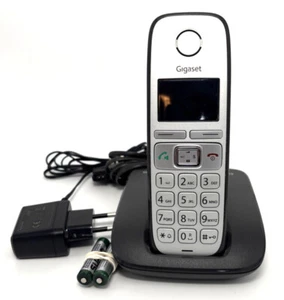 Siemens Gigaset E310 Mobilteil mit Ladeschale Telefon Handteil große Tasten ✅ - Bild 1 von 9