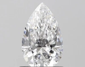 1.25 CT, E-VVS2 Pear Cut Diamond, IGI Certified Diamond, CVD Lab Grown Diamond - Picture 1 of 8
