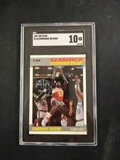 1987-88 Fleer Dominique Wilkins #118 ATLANTA HAWKS SGC 10 GM Centered Nice EH