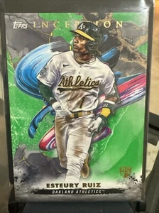 2023 Topps Inception - Green #110 Esteury Ruiz (RC) - Bild 1 von 2