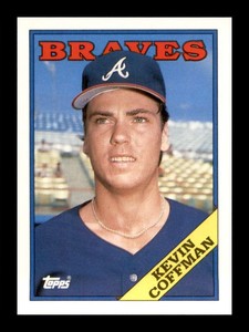 1988 Topps Traded Kevin Coffman #29T Atlanta Braves Rookie RC NM