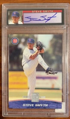 2001 Topps Reserve Auto #139 Steve Smyth Cubs #0603/1500 PSA Free Shipping - Image 1 of 2