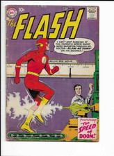 FLASH 108 - G/VG 3.0 - GORILLA GRODD TRILOGY - 4TH FLASH IN SOLO BOOK (1959)